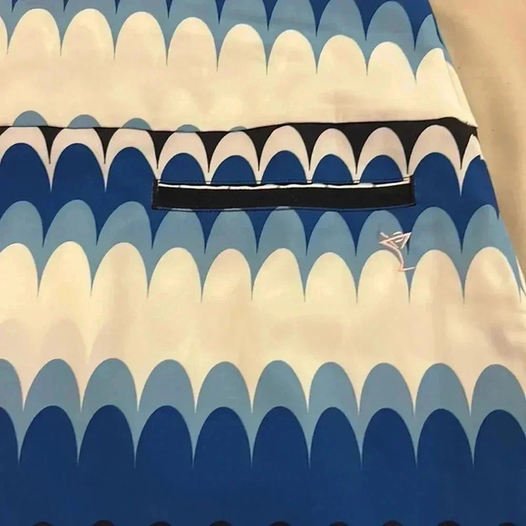 NWT Women’s performance front pleat beachy waves golf skirt / skorts size 10 - Picture 4 of 8